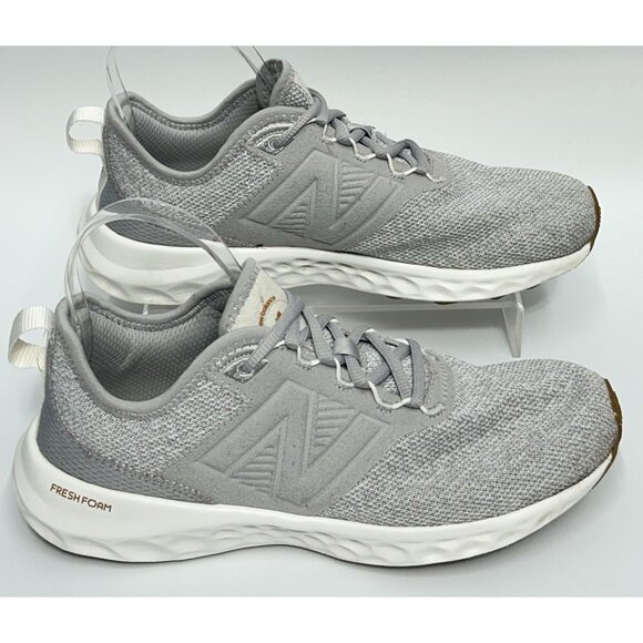 New Balance Fresh Foam SPT V4 Shoes Womens Sz 9.5 Grey Running Sneakers - Picture 1 of 10